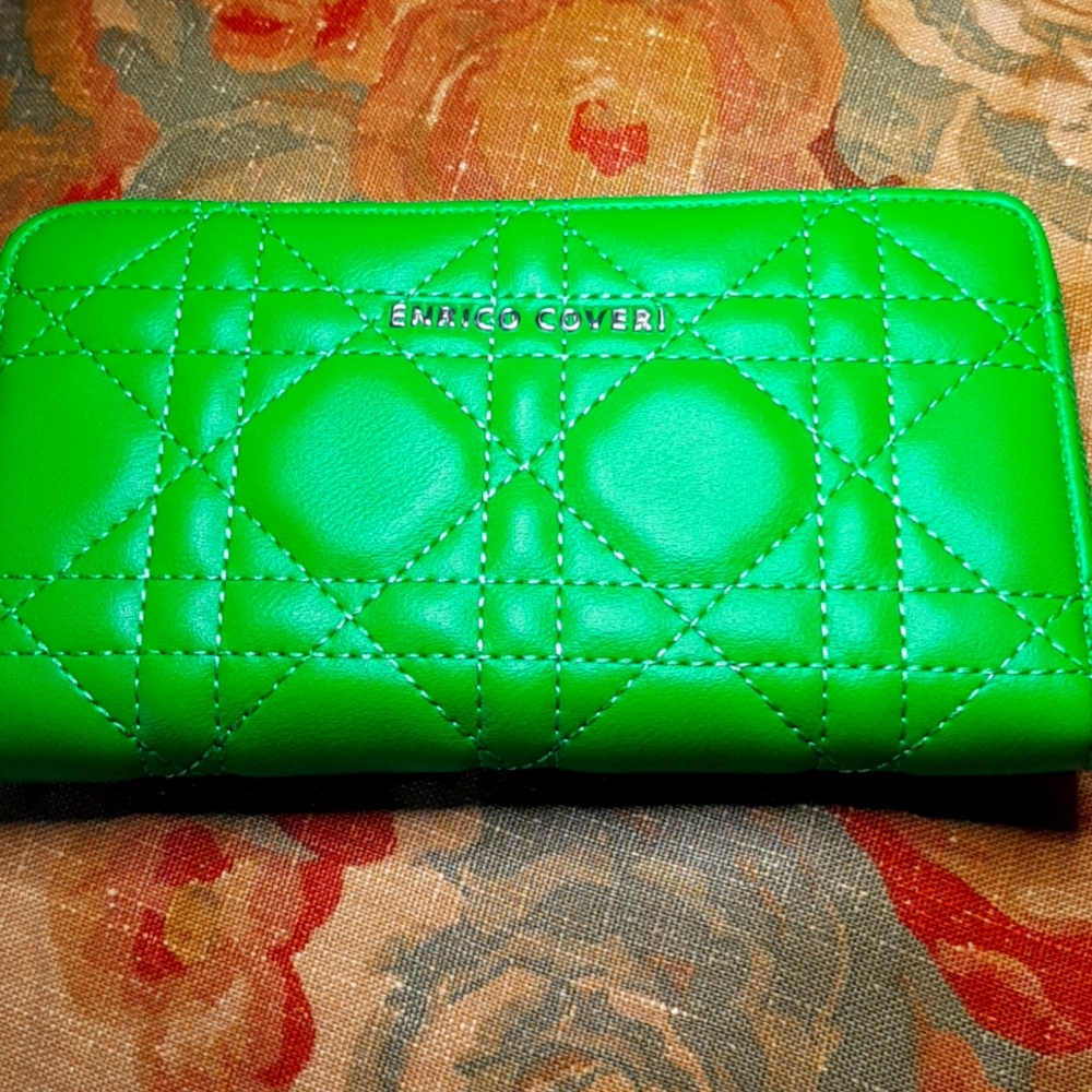 Quilted Enrico Coveri Wallet